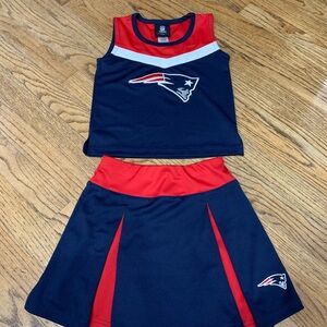 Girls Patriots Cheerleader Uniform